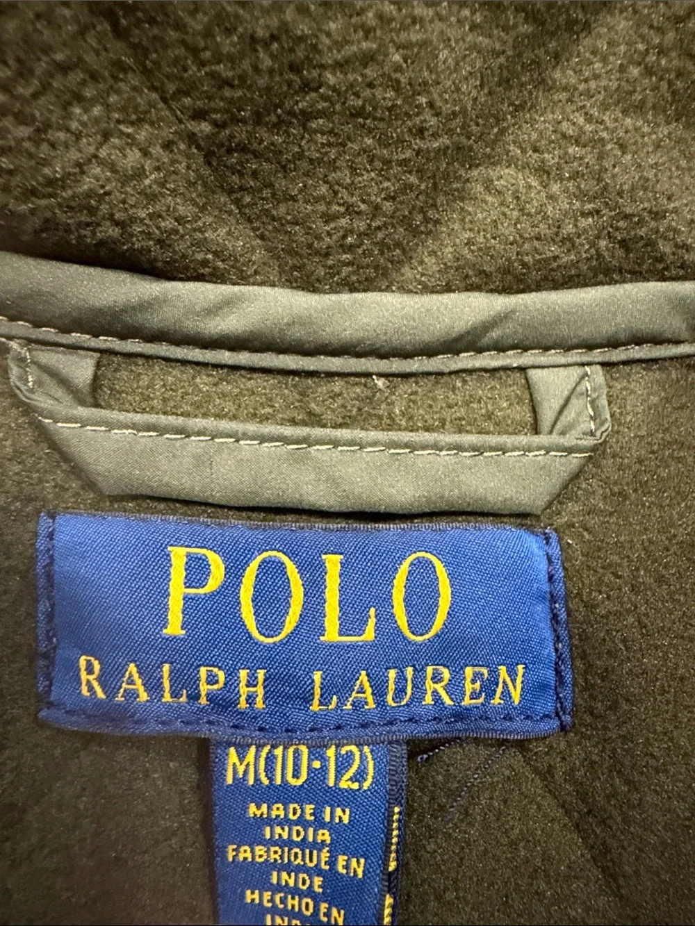 Ralph Lauren Kids Green Quilted Puffer Vest